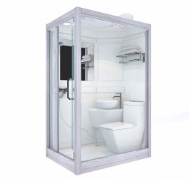 玻璃整体浴室